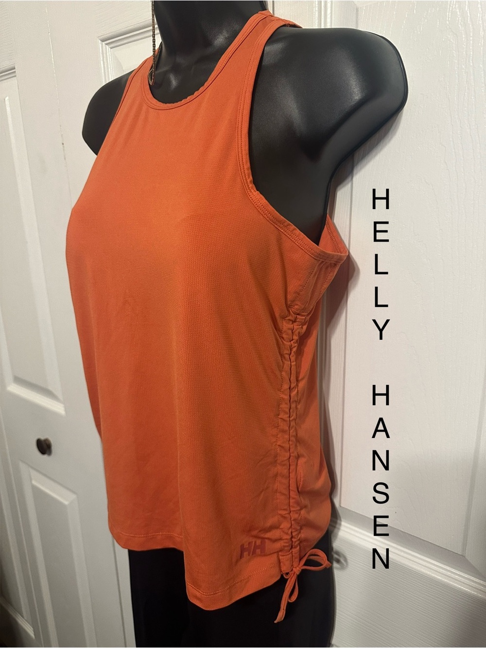 Helly Hansen | Orange “Siren” Tank w/ Side Drawcords - Women’s Small
